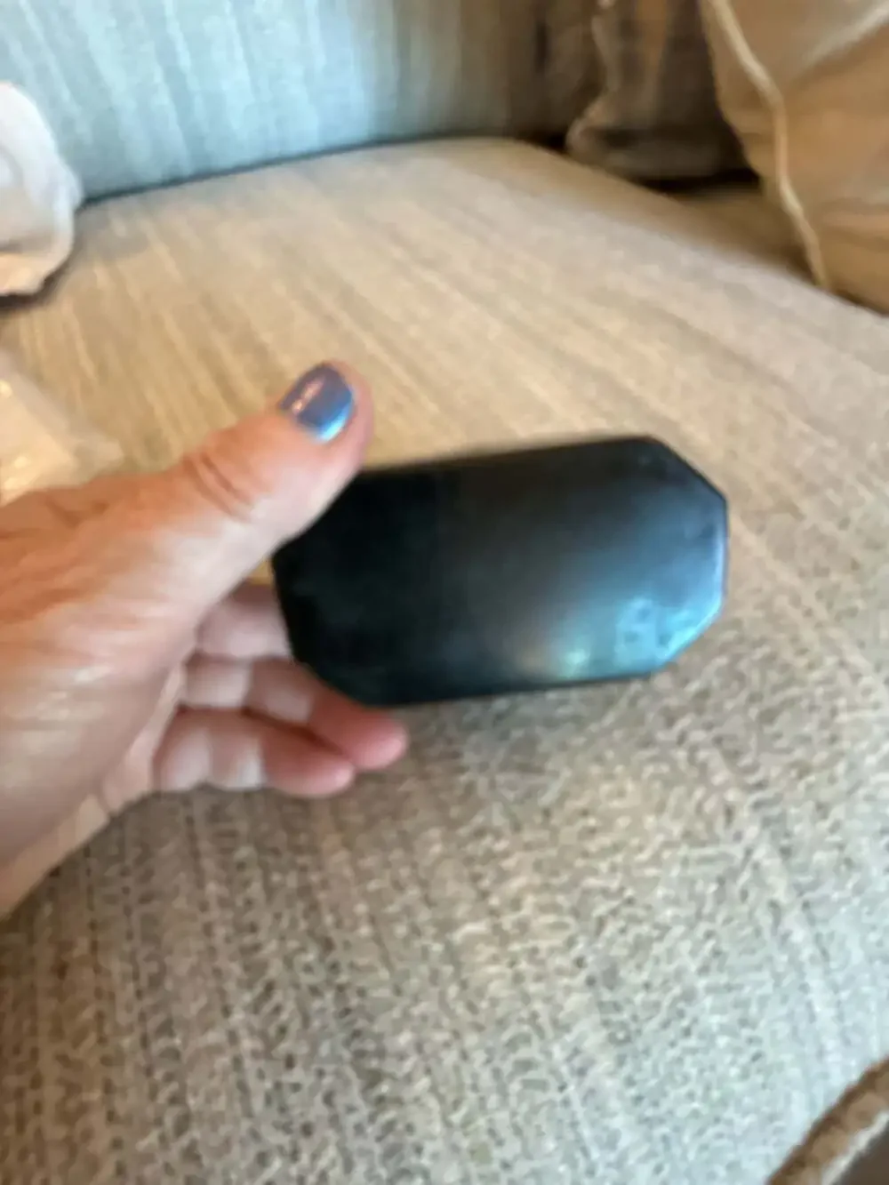 Antique Victorian Papier Mâché Snuff Box Inlay